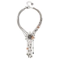 Collana Bottega Boccadamo Donna M'ama non M'ama in Argento BGR012RS - BGR012RS